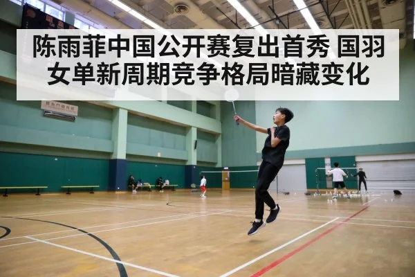 badminton court action
